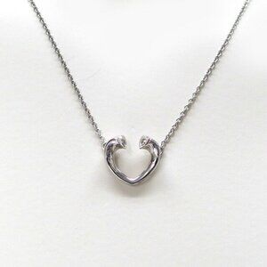 TIFFANY & CO. White Gold Diamond Necklace